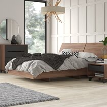 Elliston storage outlet platform bed